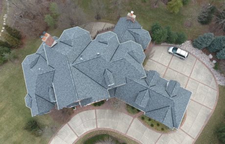 Large Residential Roofing Job